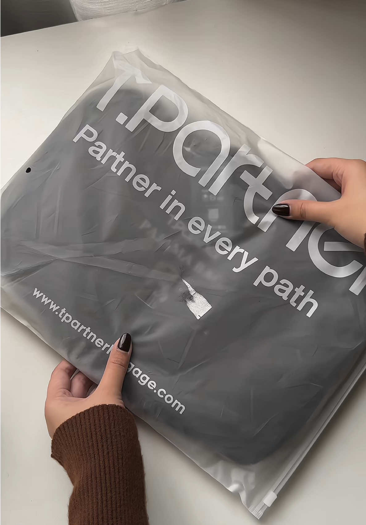 t partner travel storage organizer pouch set luggage #tpartner #luggagepacking 