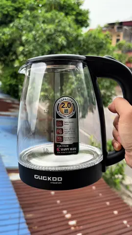 Ấm Siêu Tốc 2L chính hãng GUGKOO Bảo hành 6 tháng hôm nay trợ giá còn 125K các bác tranh thủ đặt nhé #xuhuong #amsieutoc #amsieutocthuytinh #amsieutoccaocap 