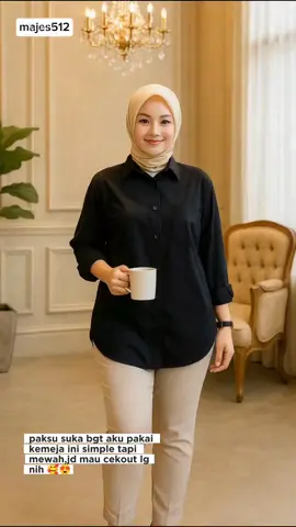 ✨ dapatkan kemeja wanita kekinian terbaru 2025 yang simple, stylish, dan elegant! 💃 tampil memukau di setiap acara. desain modern yang membuatmu tampil beda!  segera miliki sebelum kehabisan!💃