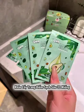 Khăn tẩy trang bơ, gói tẩy trang lười biếng độc lập, khăn tẩy trang không cần rửa, khăn tẩy trang dạng bông tẩy trang, làm sạch sâu!! #khantaytrang #tienich #giadungnhatam #creatorsearchinsight #thietthuc #jizonguyen 