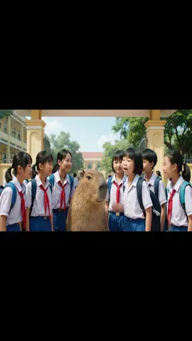 Capy đưa anh đi đá bóng #capybara #xuhuong #giaitri #fyp 