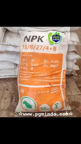 PUPUK NPK 13 8 27 DS@50KG , MADE IN MMC. #PupukNpkSawit #KualitasSuper #PanenMelimpah #PetaniSejahtera