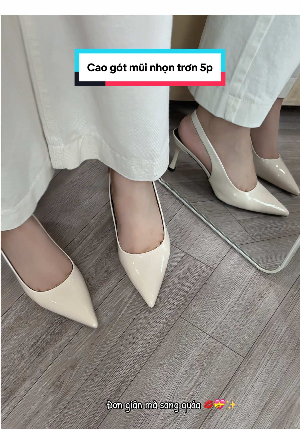 Đơn giản thôi nhưng mà đi đúng đỉnh luôn các bà #giayxinh #giaynu #giaymuinhon #caogotsangchanh #caogotdep 