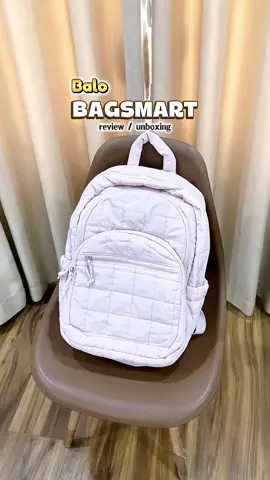 Balo xịn xò để được nhiều đồ lắm #review #unboxing #balobagsmart #balodungdo #balodihoc #xuhuong #viral 