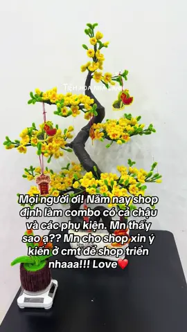 Rất mong ý kiến từ mọi người ạ. Hứa hẹn 1 năm với nhiều sự mới mẻ ❤️#tiktokxuhuong #tiktokvietnam #tiemhoanhalanh #kẽmnhung #kemnhung #hoadaokemnhung #hoamaikemnhung 