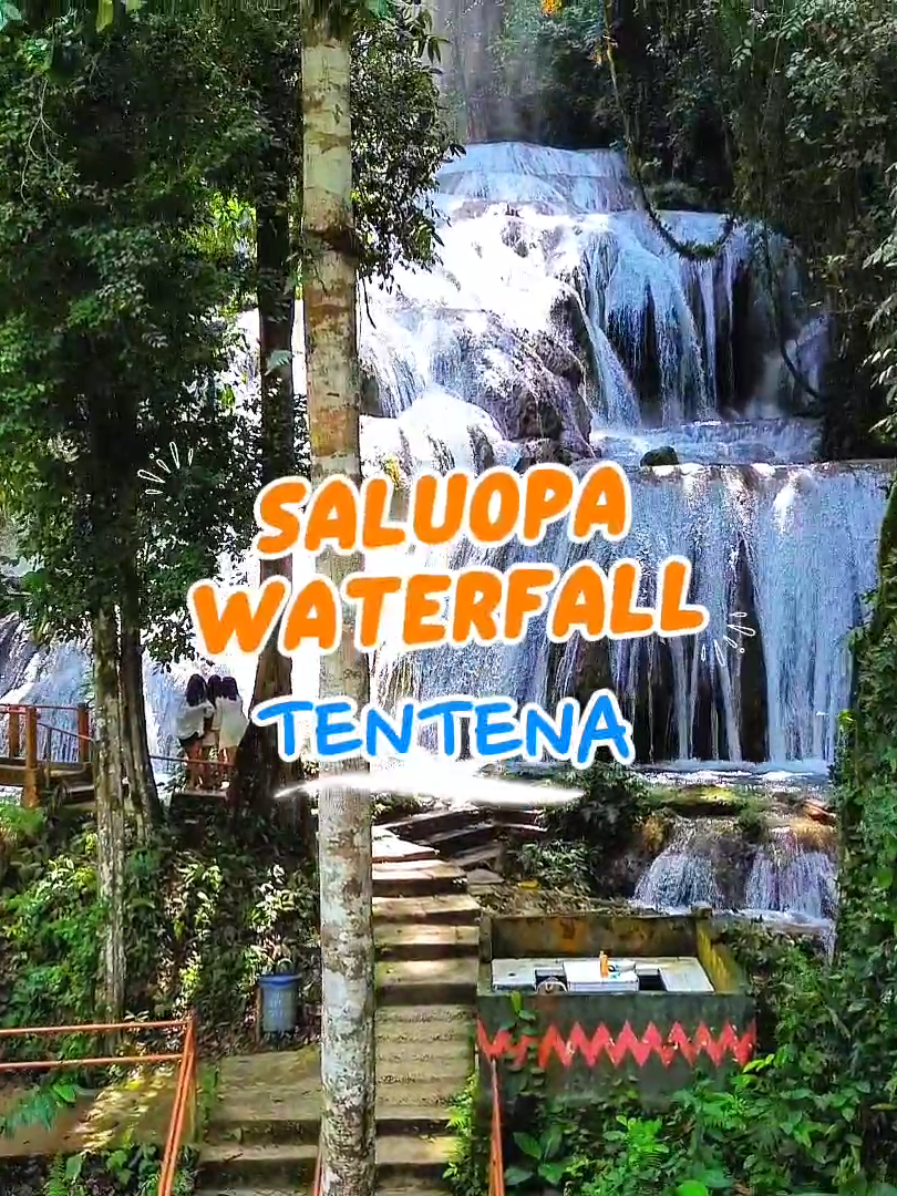 Waterfall Saluopa gak ada obat☺️ wera-tentena #fyp  #fyppppppppppppppppppppppp  #foryoupage  #foryou  #explore  #trending  #viral  #4upage  #xyzbca 
