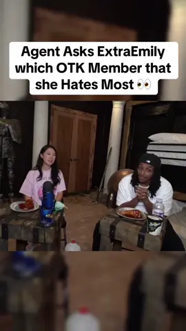 Agent Asks ExtraEmily which OTK Member that she Hates Most👀😲 #otk #agent00 #amp #extraemily 