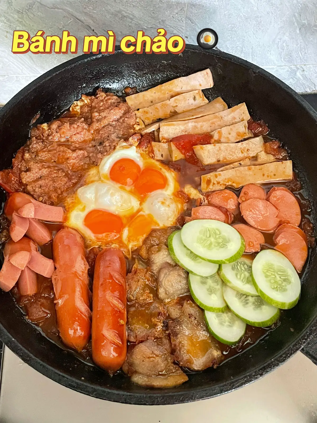 làm bánh mì chảo tại nhàaa nhoaaa