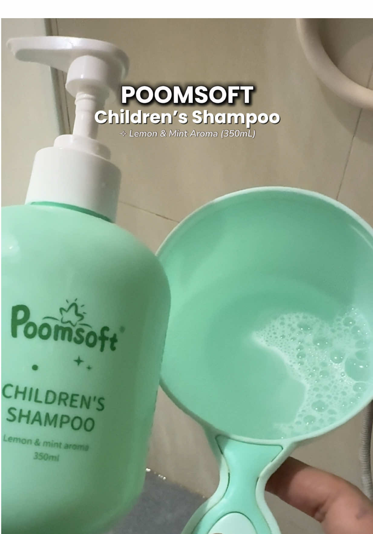Gentle Hair Care for Your Little One #poomsoft #babyshampoo #haircare #parentingtips #gentleskincare #beautyhacks #kidsshampoo 