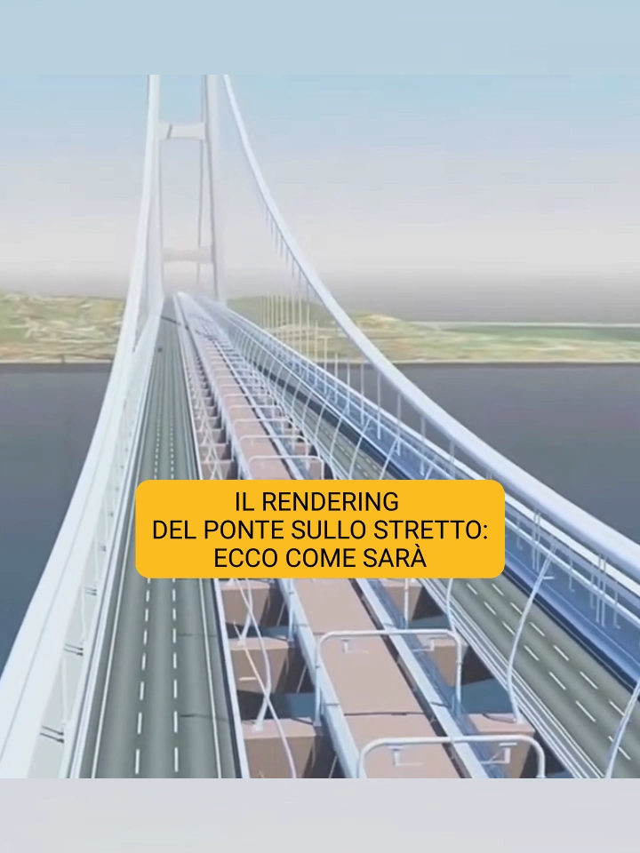 Il progetto definitivo del Ponte sullo Stretto di Messina ottiene il via libera dal Comitato Interministeriale per la Programmazione Economica e lo Sviluppo Sostenibile. I lavori dureranno 6 anni e costeranno 13,5 miliardi di euro. Il ponte sarà una struttura sospesa lunga 3.666 metri, la più estesa al mondo nel suo genere, con due torri alte 399 metri posizionate sulla terraferma. Il sistema di sospensione sarà composto da due coppie di cavi in acciaio, ciascuno del diametro di 1,26 metri, formati da 44.323 fili metallici. #pontesullostretto