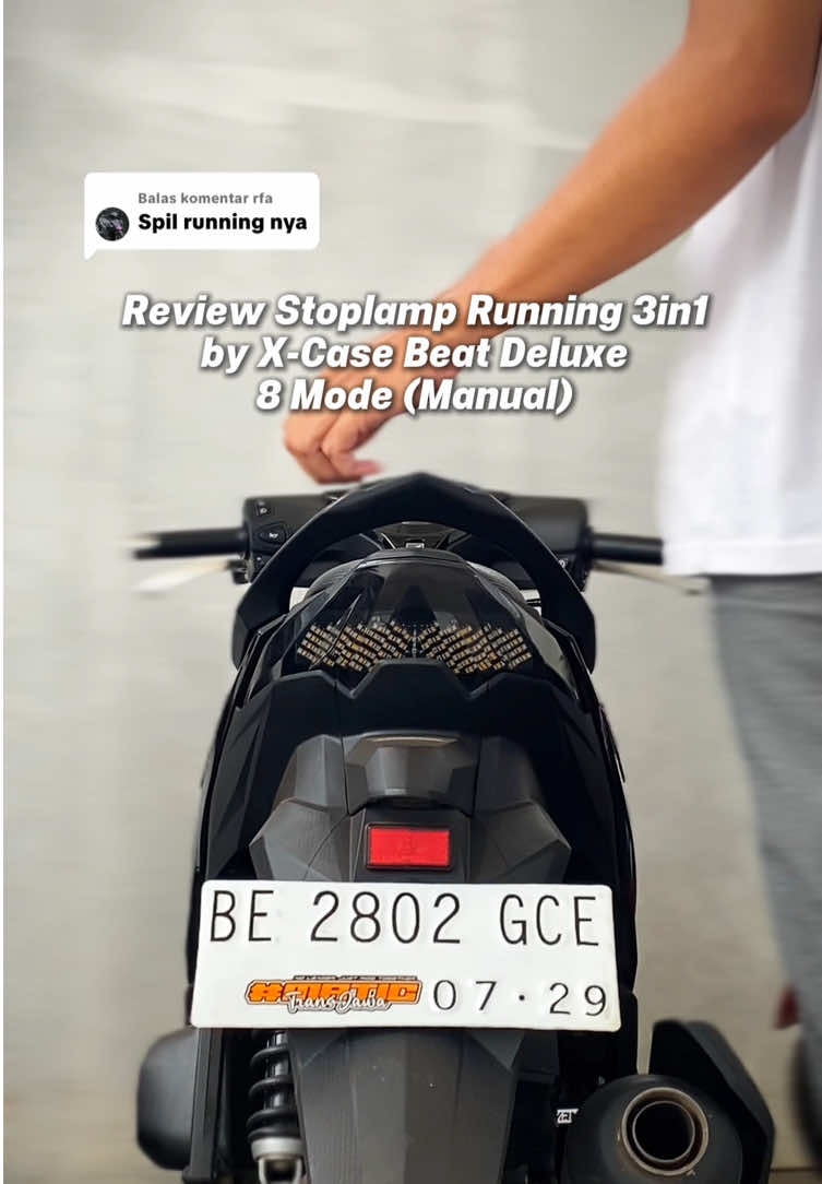 Membalas @rfa  Stoplamp 3in1 by @xcaseindonesia untuk Beat Deluxe Gen 1 #xcaseindonesia #stoplamprunning #beatdeluxe #foryou #fyp 