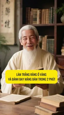 Làm trắng răng ố vàng và đánh bay mảng bám chỉ 2 phút. #LearnOnTikTok #meohay #trangrang #taytrangrang #goclamdep 