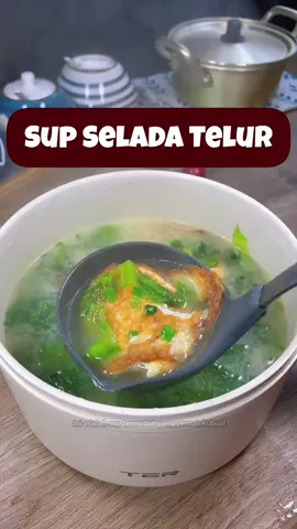 resep sup termudah #supselada #suptelur #udahlapar