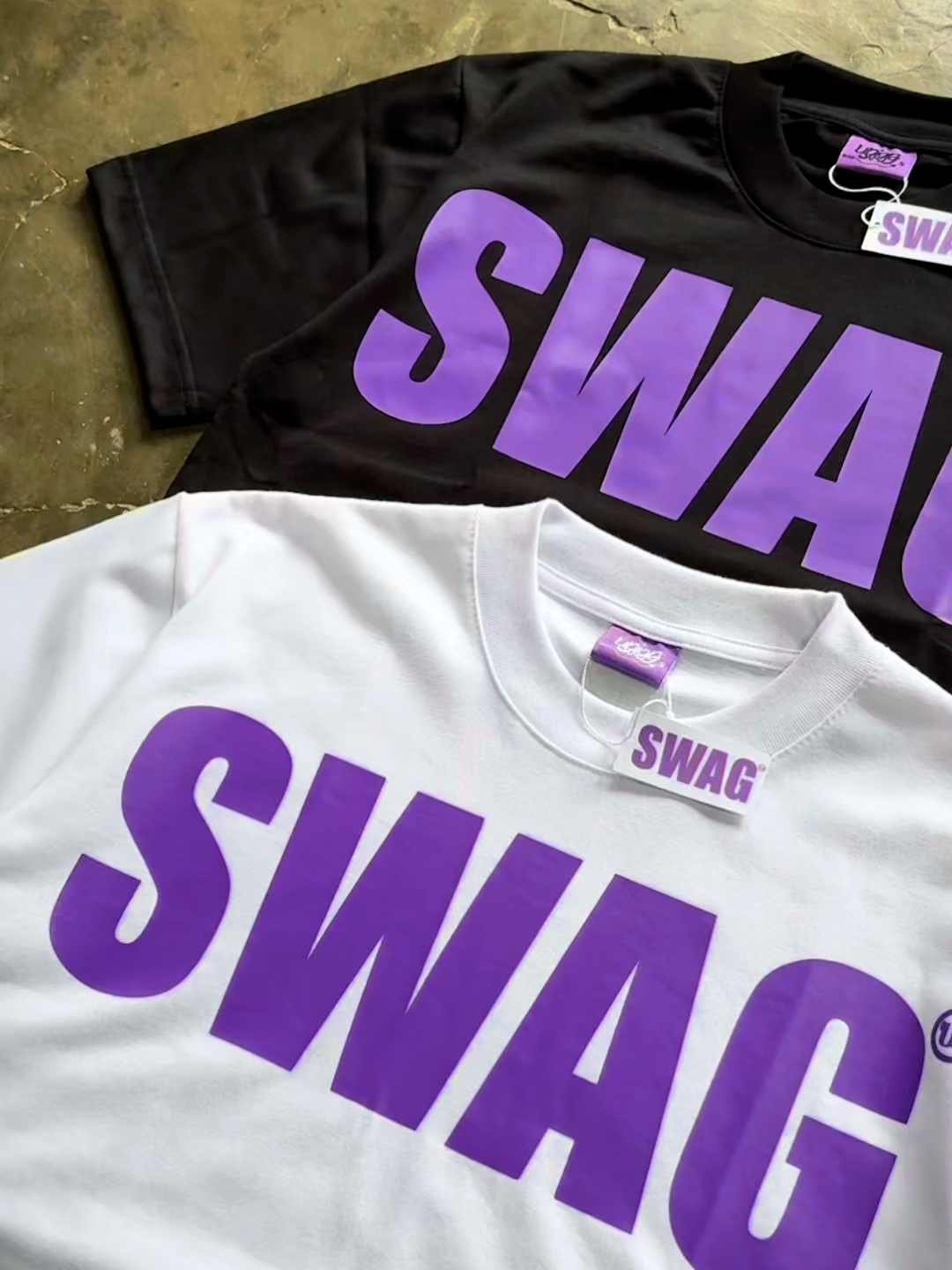 US SWAG 4LIFE TEE⚫️🟣⚪️  #New #Viral #Swag #Fyp #tshirt #shirt #simpleoutfit #clothing