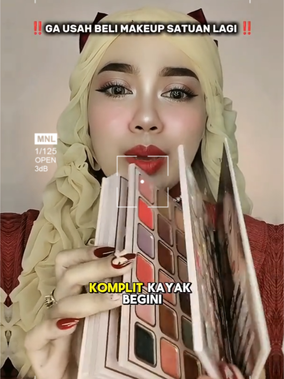 78 Colour eye shadow praktis .lengkap. mudah di bawa cantik elegant #makeupset#makeupbuku#makeup78colour 