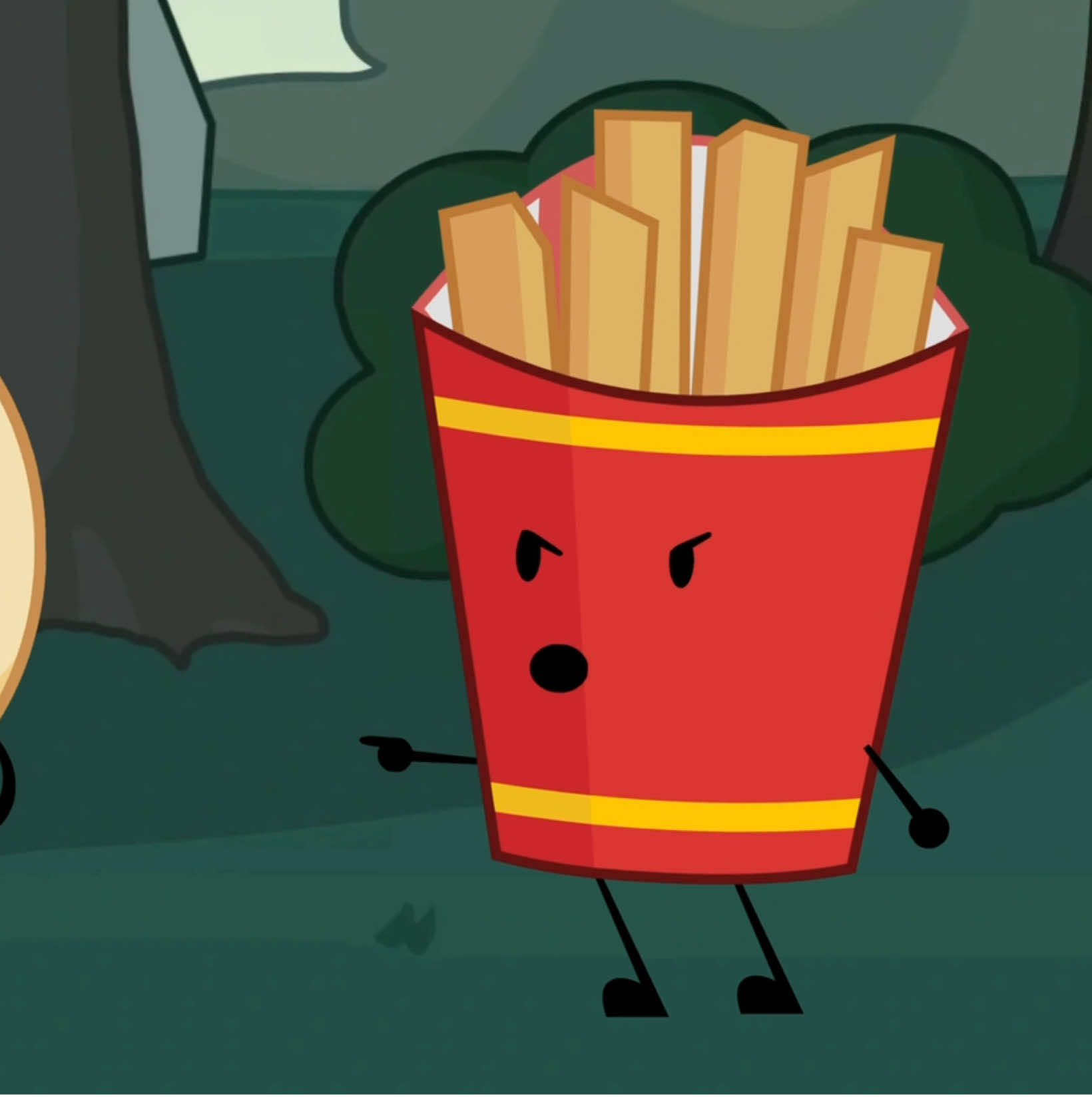 Fries and donut’s argument! #bfdi #animation #tpot #bfdia #toonsquid #osc #objectshows 
