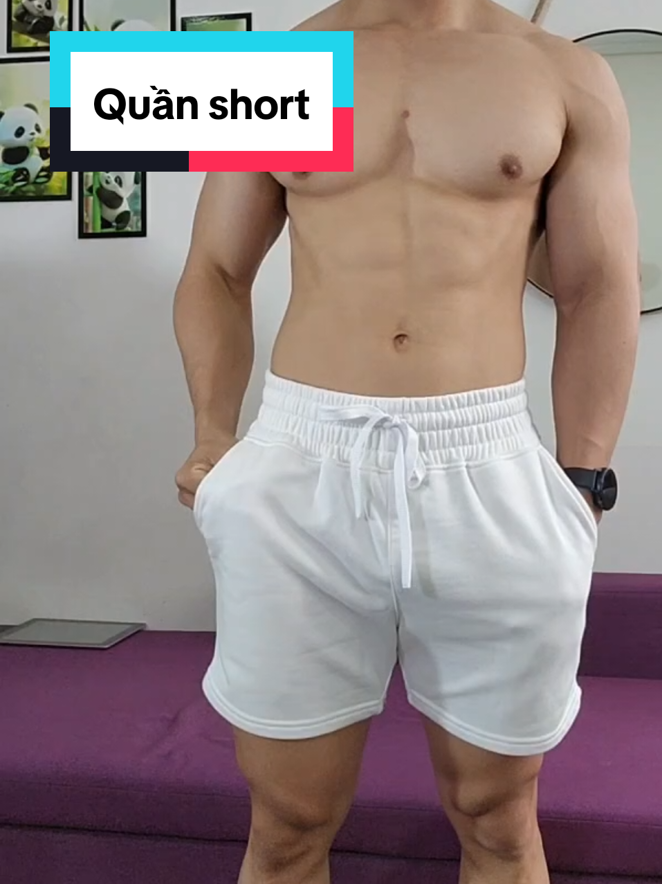 Quần short thể thao #tvcgym #Fitness #quanshort #bamihome 