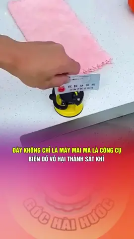 ĐÂY KHÔNG CHỈ LÀ MÁY MÀI MÀ LÀ CÔNG CỤ BIẾN ĐỒ VÔ HẠI THÀNH SÁT KHÍ #giaitri #vuinhon #haihuoc #videohaihuoc #viralvideos