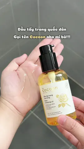 Đỉnh cao dầu tẩy trang của Việt Nam nè ní bà #dautaytrang #cocoon #taytrangcocoon #dautaytrangcocoon #lamsachda#lamslamdep #reviewlamdep #xuhuong #viral 
