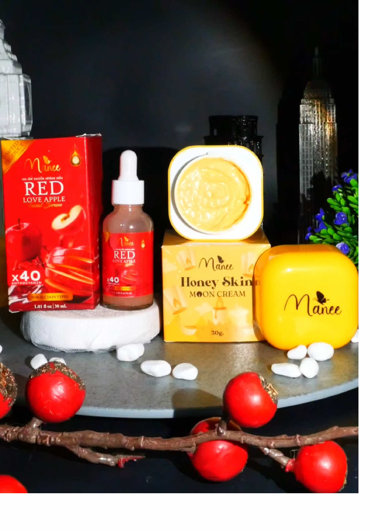 เซ็ตคู่บำรุงผิว ลดฝ้ากระรูขุมขนกระชับ #ครีมฮันนี่มดซี่ #ครีมมดซี่ #ลดฝ้ากระจุดด่างดํา #มดซี่อะบาระฮึ่ม #โปร8เดือน8 