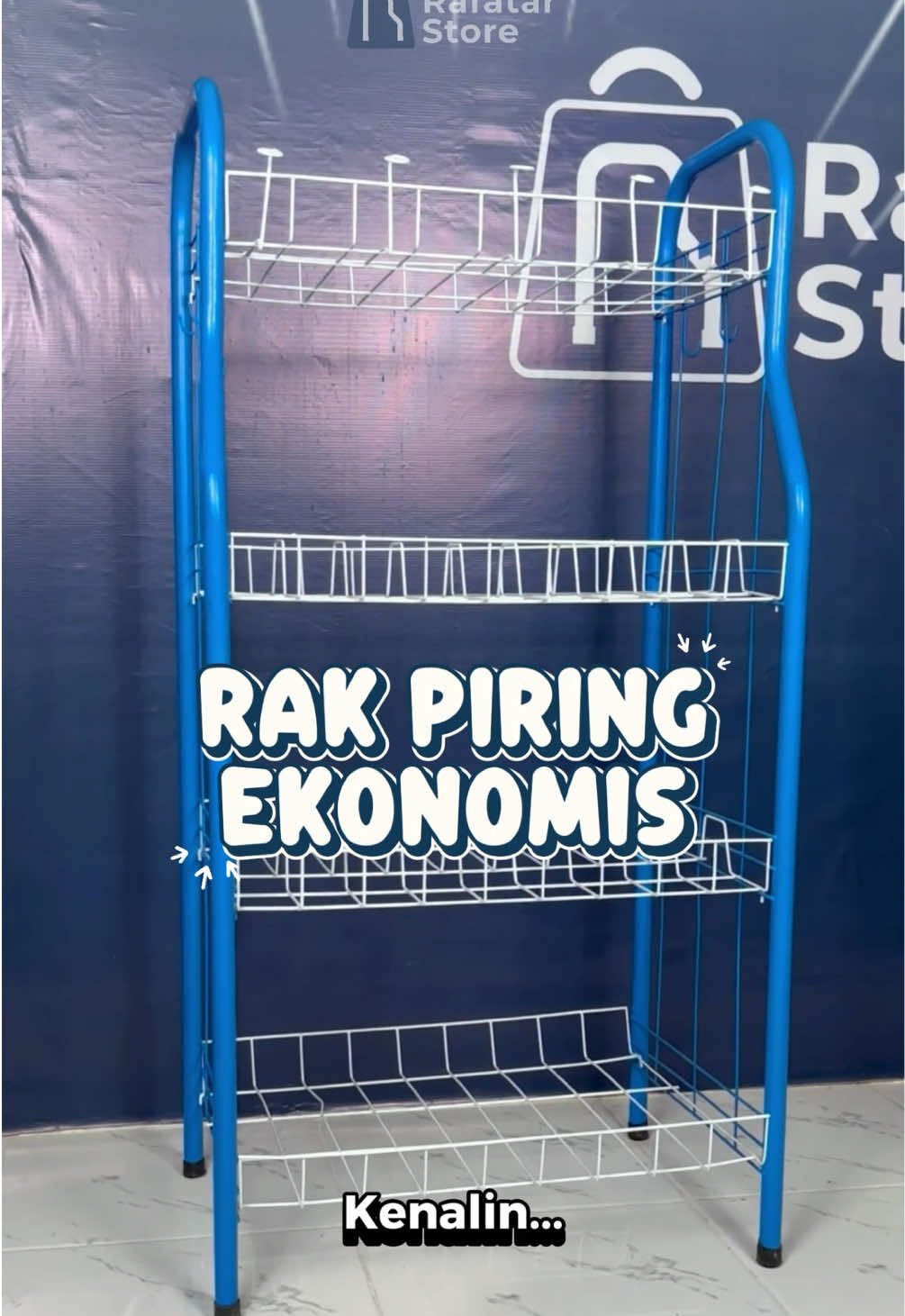 Bunda bunda sudah punya rak satu ini belum ? 👀 #rak #rakpiring #belilokal #lokal #rakekonomis #rakserbaguna 