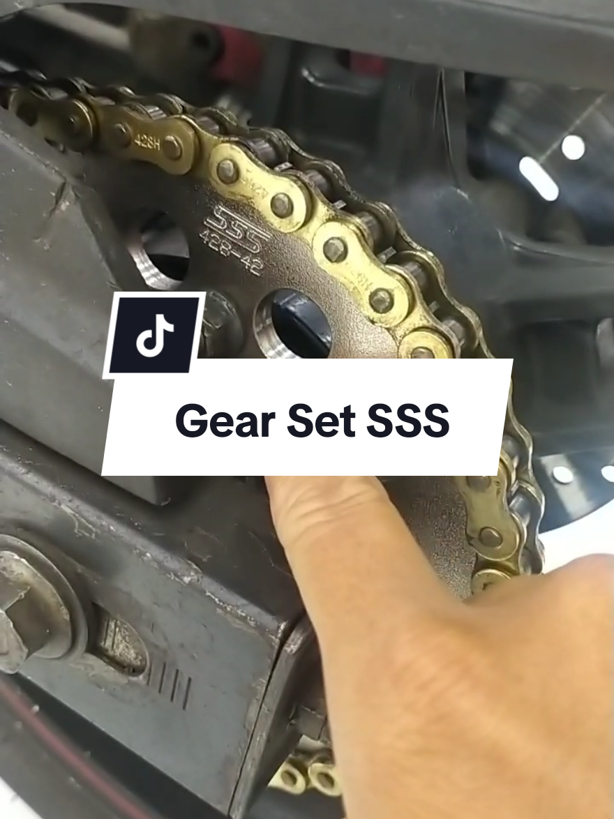 Gear set SSS lagi flash sale nih, cocok buat Vixion New, MXKing, Byson, dan R15 #gearmotor #rantemotor #gearsetsss 