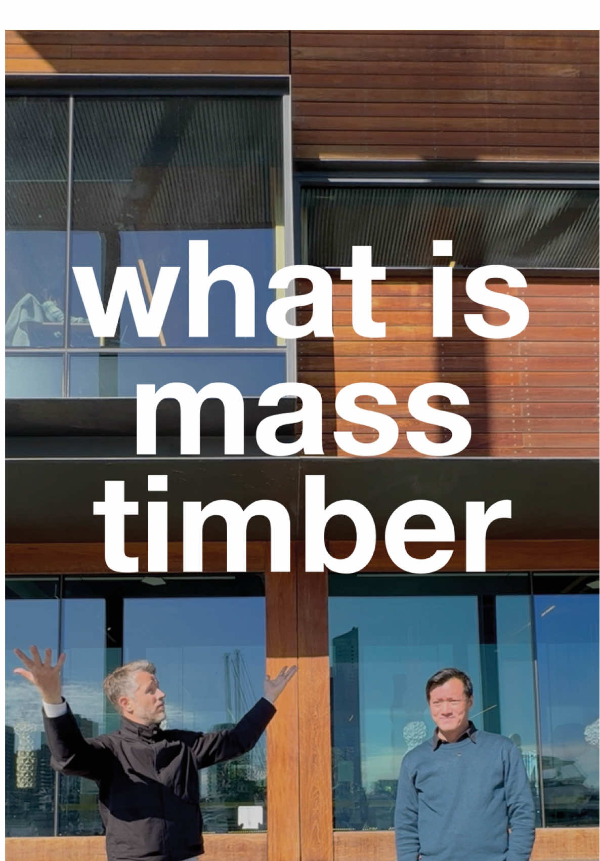 What is mass timber? We are here at Library at The Dock to give a brief explanation. We are headed to Vancouver this September for Woodrise 2025 with Naturally:Wood and are going to visit more incredible mass timber buildings.  #woodrise2025 #naturallywood #vancouverbc #masstimber#timberinnovation #sustainablebuilding