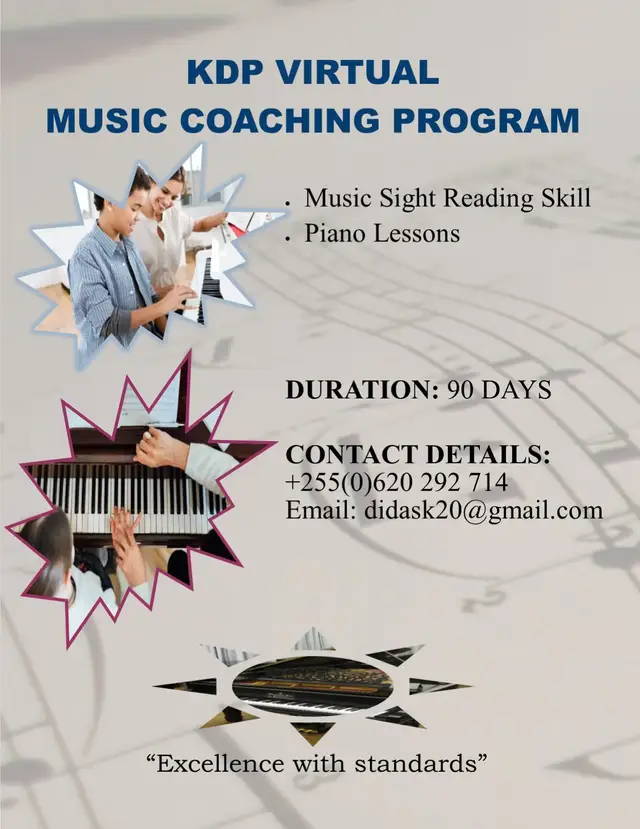 To my friends, Church Oganists (Ecclesiastical Organists...) . Nimeandaa program maalum (KDP VIRTUAL MUSIC COACHING PROGRAM) ambayo itakusaidia kuboresha zaidi kile unachofanya kama mwanamuziki. Inawezekana una uwezo wa kawaida  lakini unatamani kufika uwezo wa juu zaidi. . Humo utajifunza mambo mengi yatakayoboresha upigaji wako wa kinanda, lakini zaidi utafundishwa jinsi ya kujenga nidhamu ya mazoezi, stadi za kujiamini kama mwanamuziki, na maarifa mbalimbali yatakayoboresha muziki wako. Kwa zaidi ya miezi mitatu, program hii imesaidia wengi Tanzania na nje ya Tanzania. . Ikiwa unahitaji kuwa mmoja wa wanufaika wa program hii, andika comment yenye neno NAHITAJI. #tiktokenya🇰🇪  #tiktokeastafrica🇺🇬🇷🇼🇧🇮🇰🇪🇹🇿  #tiktokuganda🇺🇬🇺🇬🇺🇬 