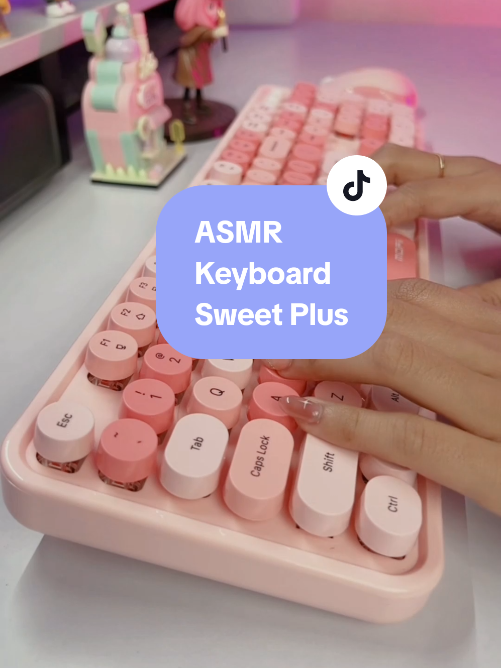 ASMR Keyboard Sweet Plus #mofii #mofiiid #keyboard #asmr #asmrvideo #fyp 
