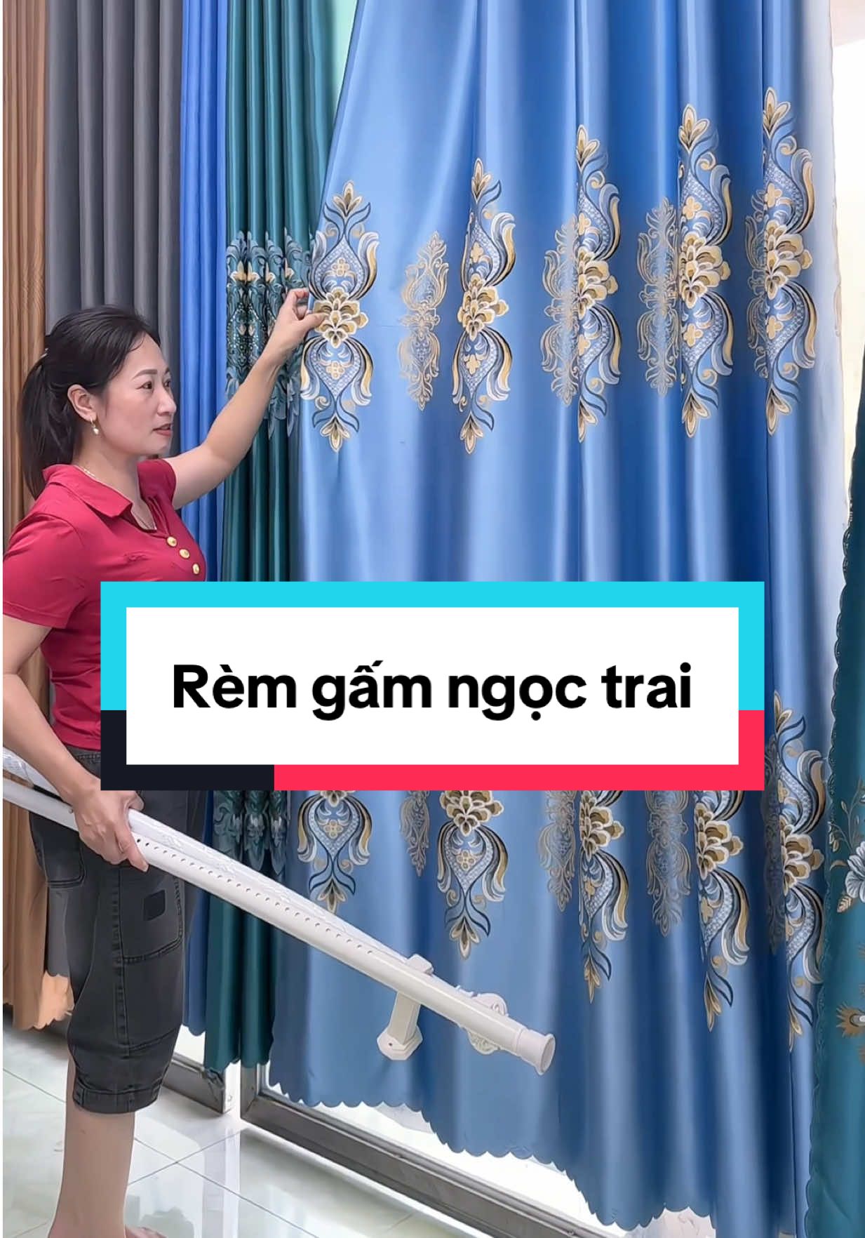 Ơ nào bảo rèm gấm ngọc trai nhà em không cản sáng ạ 😆Shop Rèm Màn Hiền Đông #remvai #remgamcaocap #remvaigam #remchenang #thomay #xuhuong #xuhuongtiktok #thinhhanh #thinhhanhtiktok #tiktokshop #remmanhiendong 