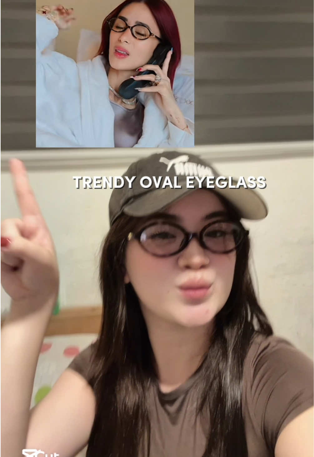 Trendy oval glasses 😱 Sobrang ganda pala talaga ✋🏻 Check out nyo narin bago ma sold out to! #eyeglass #miumiu #trendyyy  #viral 