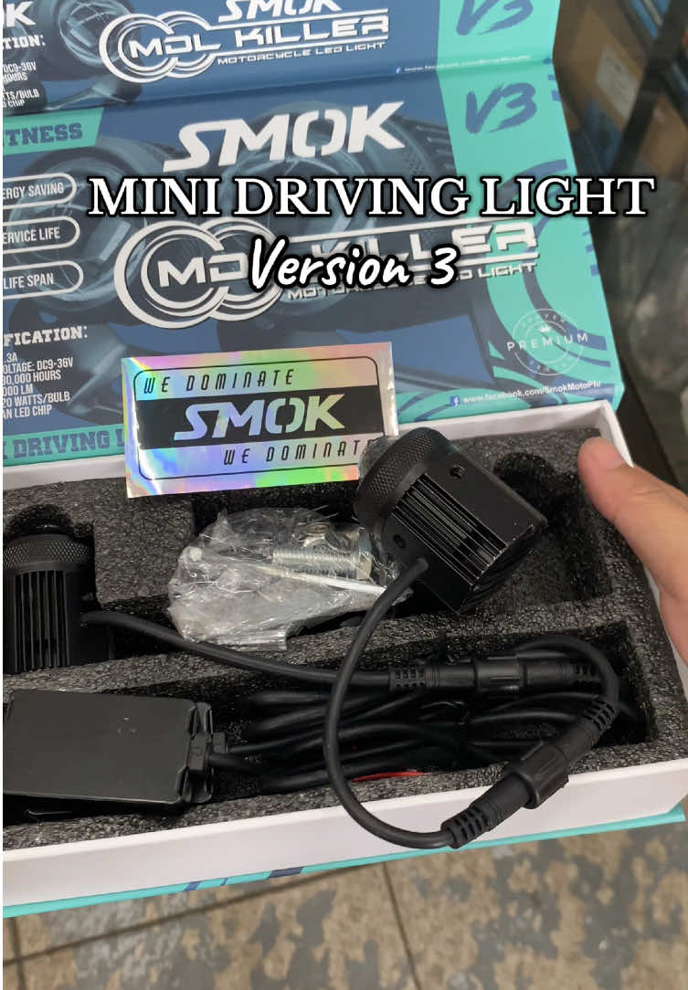 Smok Mini Driving Light V3 #motorpartsandaccessories #minidrivinglight #smok 