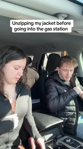 Unzipping my jacket before walking into the store to gauge my husband is reaction #funny #funnyvideos #funnymoments #foryour #fyp #tik_tok 