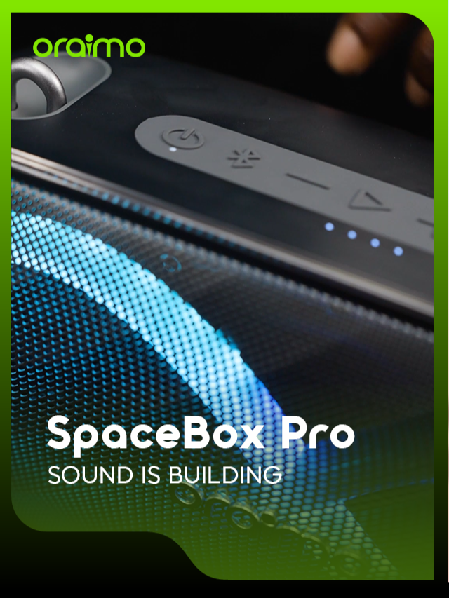 The sound is building..  The pressure’s rising.... You’re this close to the loudest thing we’ve ever made🔊😌 Pre-Order Link In Bio💚 #oraimo #oraimoexploring #oraimo #SpaceBoxPro #LiveLoud