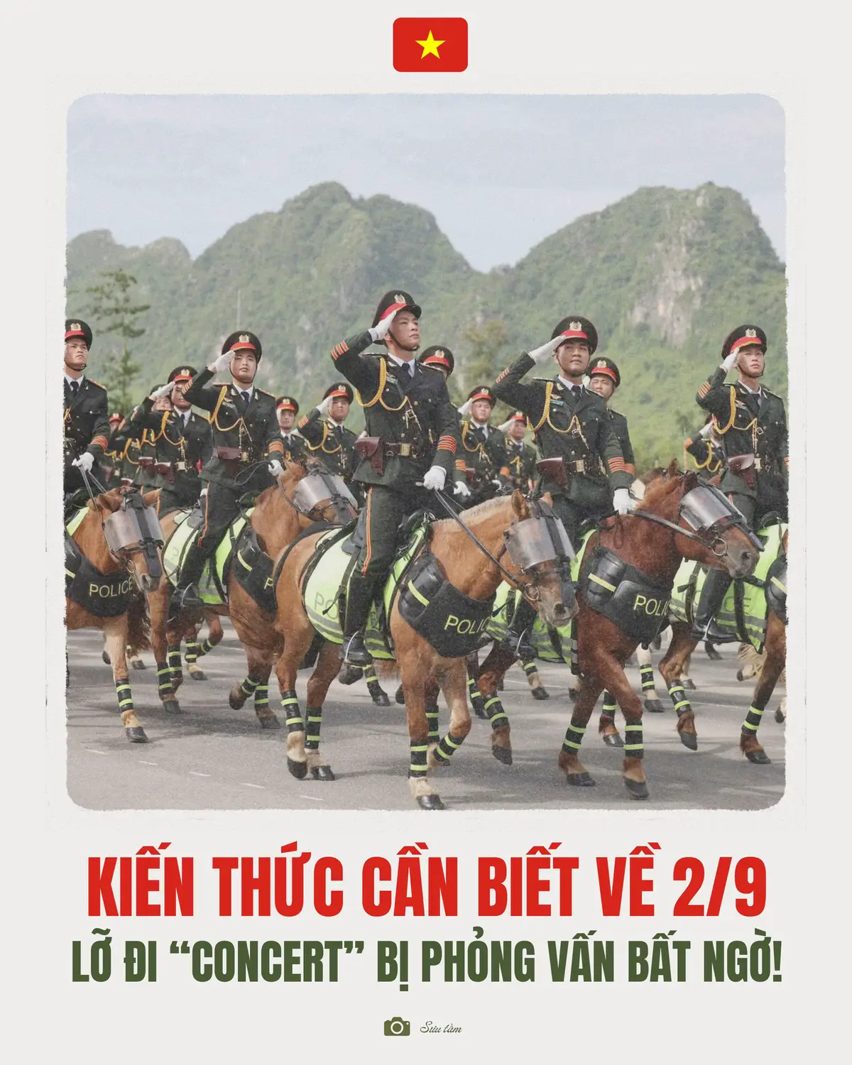 Nắm ngay những kiến thức cơ bản về Ngày 2/9, để lỡ đi “Concert” được phỏng vấn bất ngờ còn biết trả lời nha anh chị em 🙂‍↔️