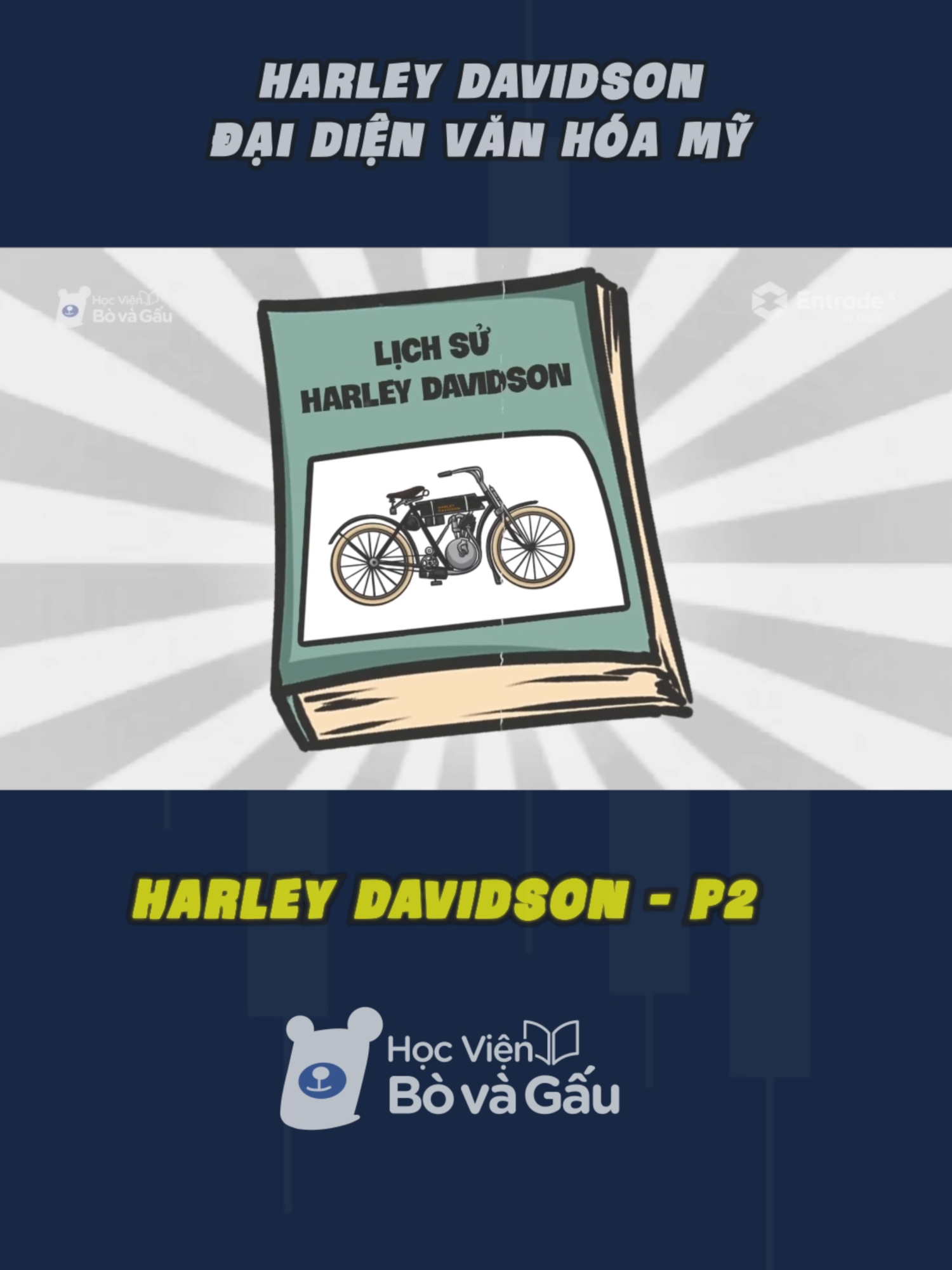 HARLEY DAVIDSON - ĐẠI DIỆN VĂN HÓA MỸ #hocvienbovagau #harleydavidson