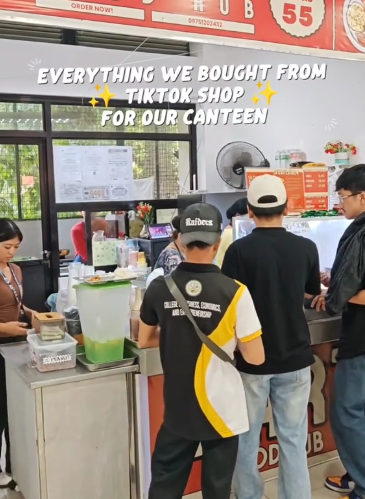 Talagang thank you Tiktok 🥹✨ #canteen #fyp #tiktokshop #foryou #university #college #lunch #food #pampanga #foodbusiness #SmallBusiness #kitchen 