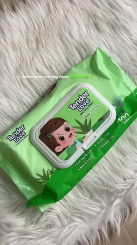 Tender Love Cleansing Wipes #tenderlove #cleansingwipes #wipes #tenderloveandcare #aloevera #babywipes #cleansing #affordable #tiktokfinds #budolfinds 
