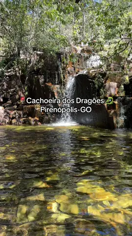 📍Cachoeira dos dragões 🐉        Pirenópolis-GO #cachoeira #cachoeiradosdragoes #pirenopolis #piri #goias #turismo #destino #fy #brasil #natureza 