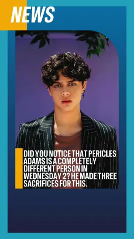 Did you notice how Pericles looks like a different person in Wednesday 2 He makes three sacrifices.#foryour #usa #tiktok #wednesday #netflix 