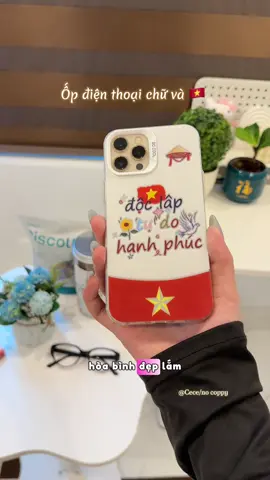 Ốp Lưng Chữ và NGÔI SAO 5 CÁNH 🇻🇳🍀🫶#xuhuong #xuhuongtiktok #phonecase #ốp #ốplưngđiệnthoại #opdoclaptudohanhphuc #2_9 