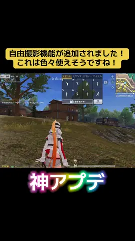 神アプデきた#荒野行動 #自由撮影機能#神アプデ#激おこプンプン丸 