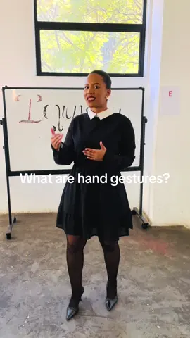 Hand gestures are deliberate movements of the hands . They communicate or add emphasis to points we want to make.  They reinforce your message  They boost your confidence  They engage the audience  They are a clear signal of your passion and emotion when speaking.  #communication#learntospeak#speakingfirm#publicspeaking
