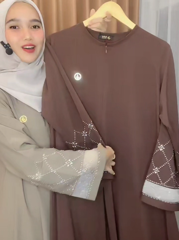 BHR collection Halwa Abaya Anti UV Marbella IMPORT #abaya #abayaimport #abayamurah #abayastyle #abayafashion #abayaviral #abayakekinian 