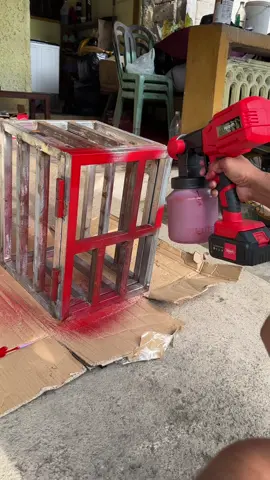 napapadali at pulido na talaga ang pintura kapag ito gamit mo #electricspraypaint #spraygun #electricspraygun #spraypaint #spray 