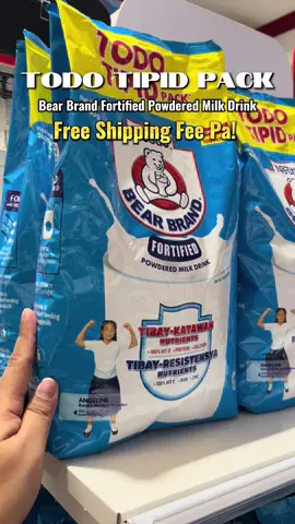 Mga wais na ka-mommies ko jan super tipid pag dito kayo bumili sa TikTok naka free shipping pa! Grabe! #nestle #bearbrandfortifiedmilk #bearbrand #milk 