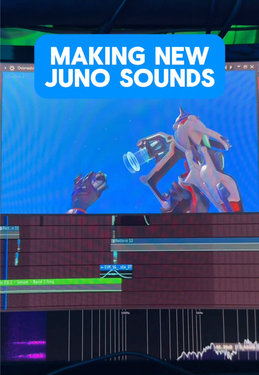 juno best character in overwatch had lots of fun making this sound #sounddesign #serum2 #gameaudio #overwatch2 