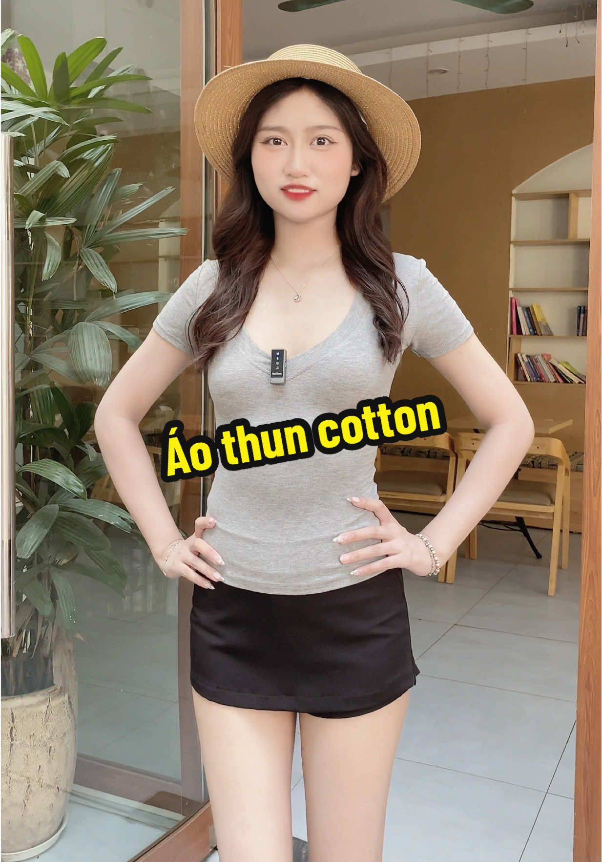 Áo thun cotton #qo #phukienqo #thoitrang #aothun #aothunnu 