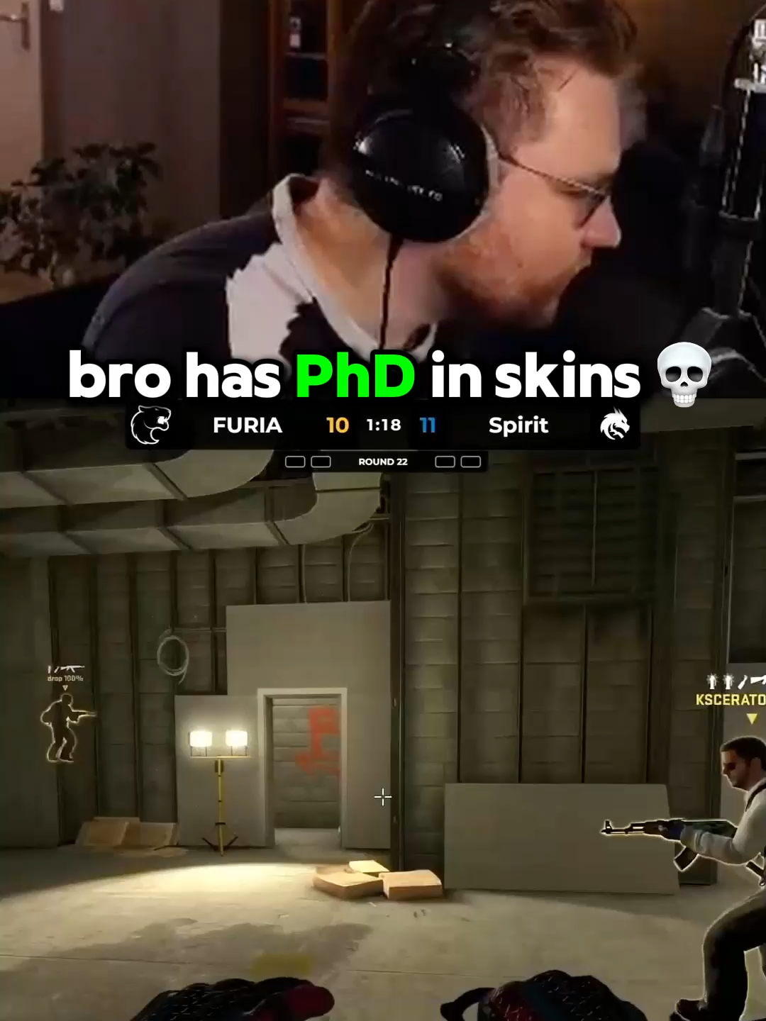 walking skin dictionary 💀 #ohnepixel #ohnepixelfunny #ohnepixelclips #cs2 #cs2moments #cs2memes #counterstrike #counterstrike2 #streamer #gaming #viralvideos #viral #fyp