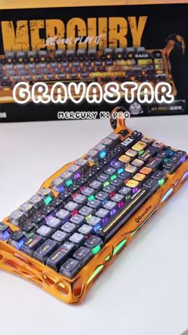 GravaStar Mercury K1 Pro. Bàn phím đẹp lạ nhất mà mình từng biết #sinhviennam6 #mercury #gravastar #mercuryk1 #keyboard #banphimco 